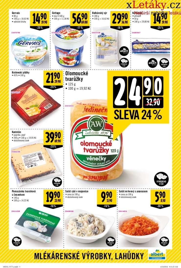 leták Albert Hypermarket akční leták  strana 1 leták Albert Hypermarket akční leták strana 1
