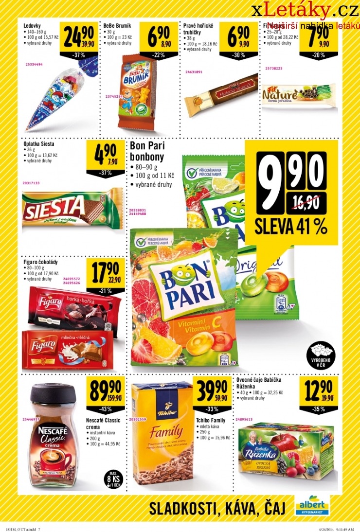 leták Albert Hypermarket akční leták  strana 1 leták Albert Hypermarket akční leták strana 1