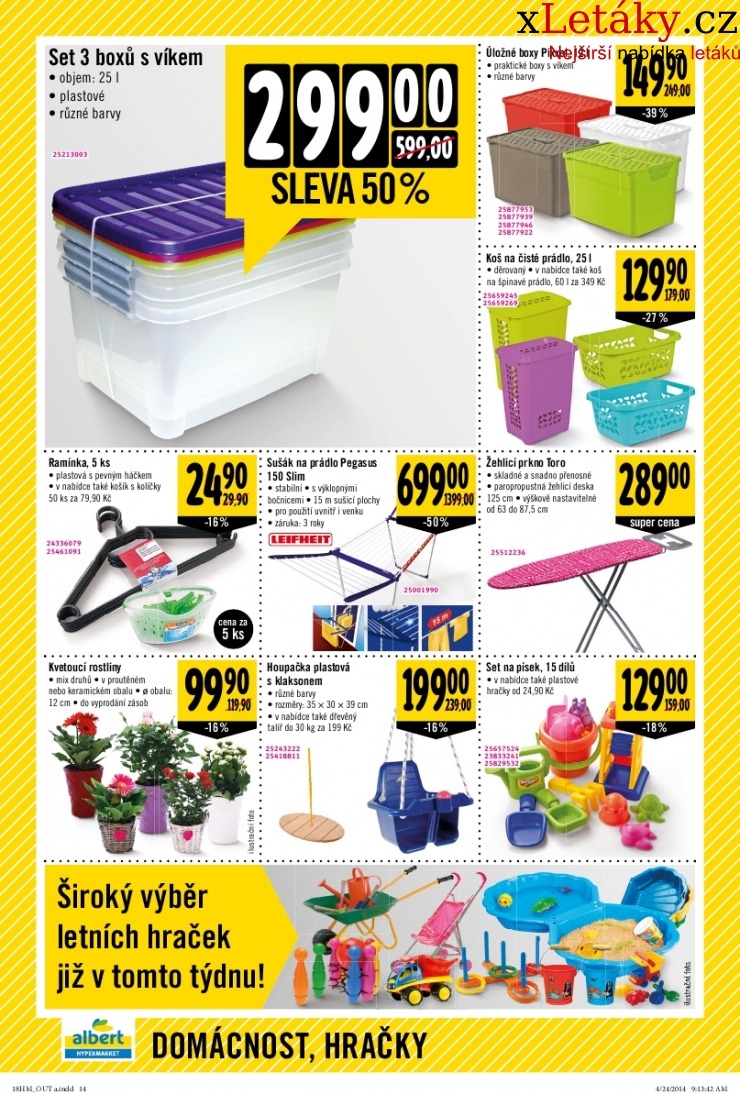 leták Albert Hypermarket akční leták  strana 1 leták Albert Hypermarket akční leták strana 1