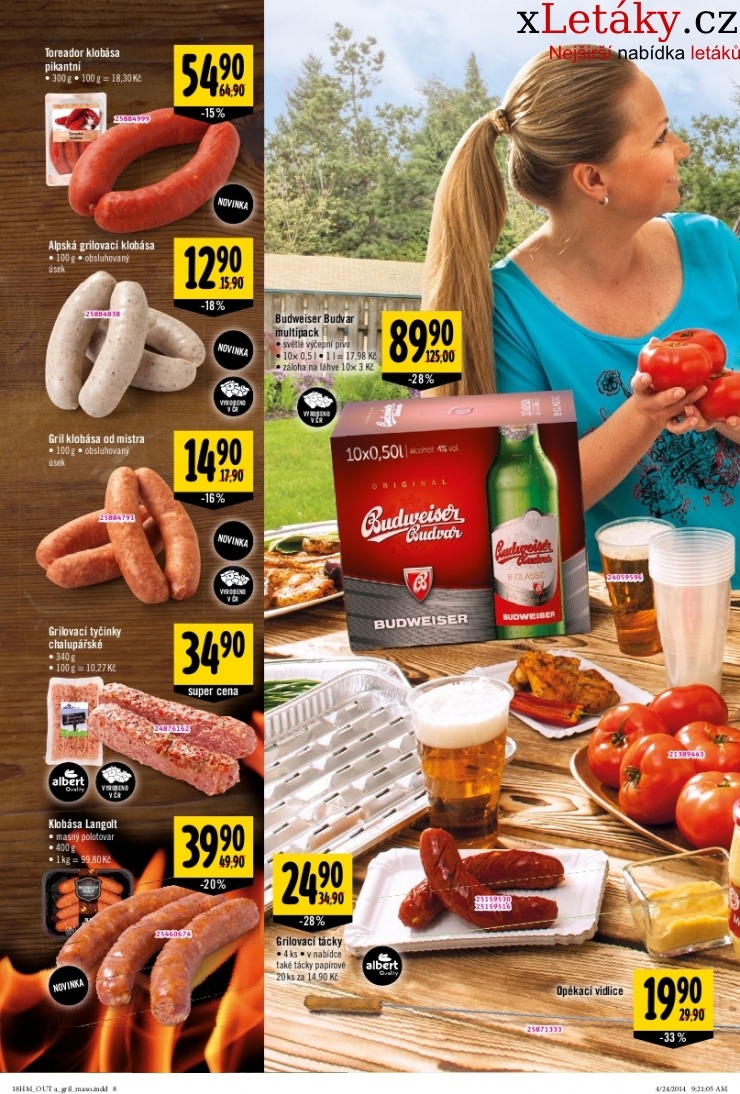 leták Albert Hypermarket akční leták  strana 1 leták Albert Hypermarket akční leták strana 1