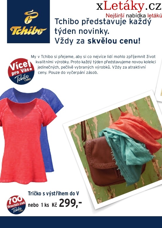 leták Tchibo leták strana 1 leták Tchibo leták strana 1