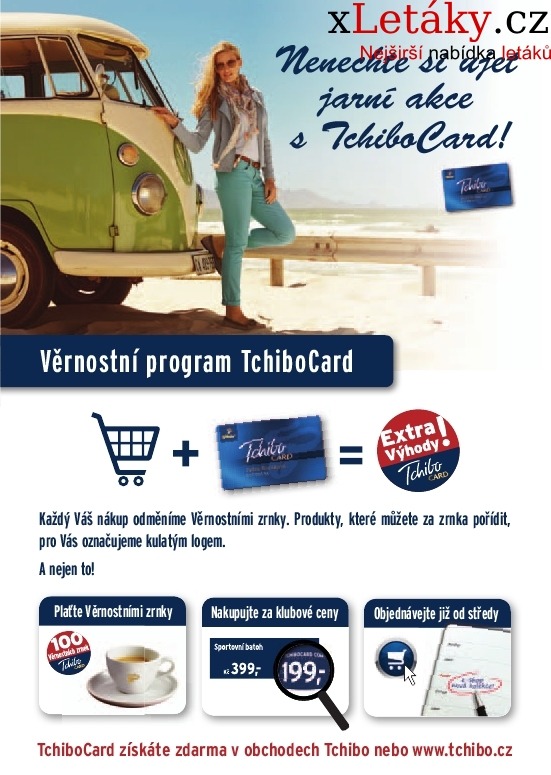 leták Tchibo leták strana 1 leták Tchibo leták strana 1