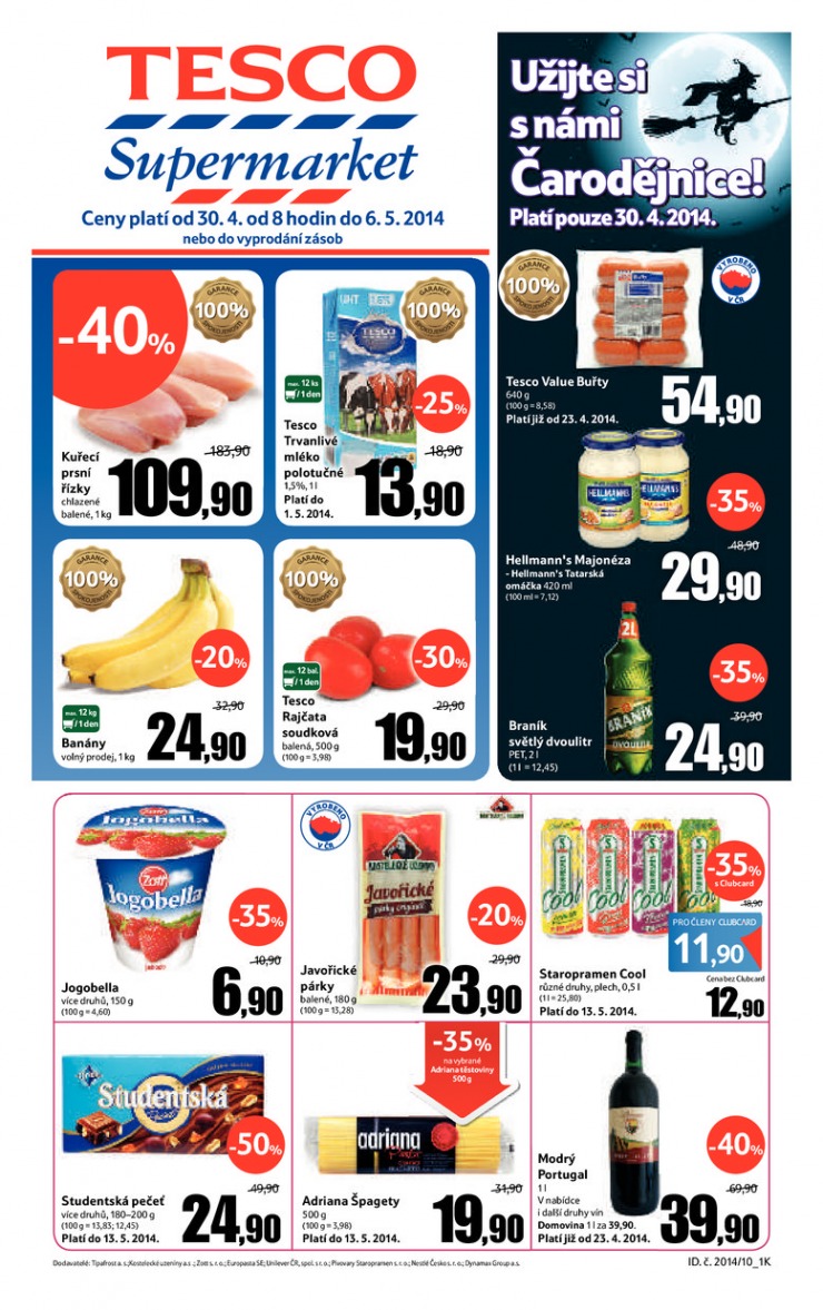 letk Tesco supermarkety od 30.4.2014 strana 1