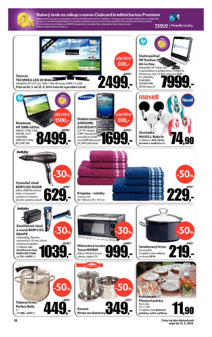 leták Tesco velké hypermarkety od 30.4.2014 strana 1 leták Tesco velké hypermarkety od 30.4.2014 strana 1