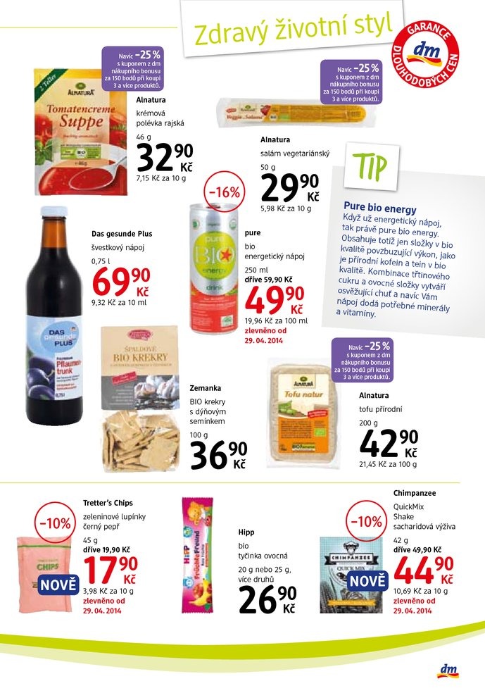 let�k DM drogerie Journal od 30.4.2014 strana 1