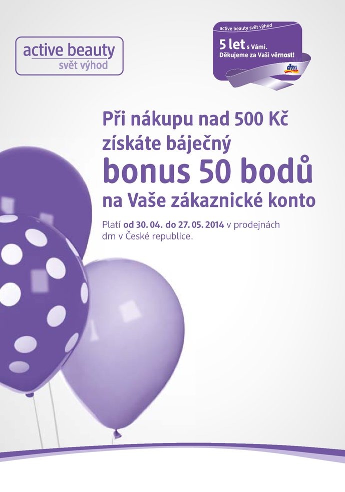 leták DM drogerie Journal od 30.4.2014 strana 1 leták DM drogerie Journal od 30.4.2014 strana 1