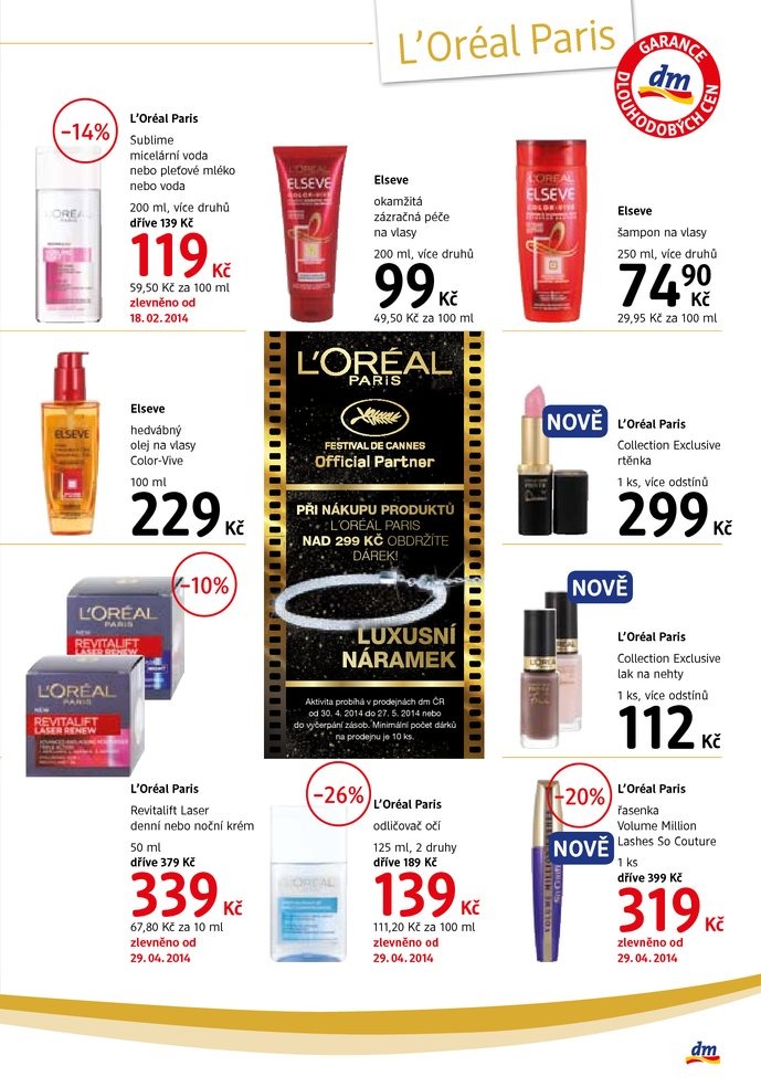 leták DM drogerie Journal od 30.4.2014 strana 1 leták DM drogerie Journal od 30.4.2014 strana 1