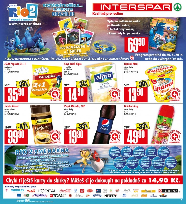 leták Interspar Akční nabídka od 30.4.2014 strana 1 leták Interspar Akční nabídka od 30.4.2014 strana 1