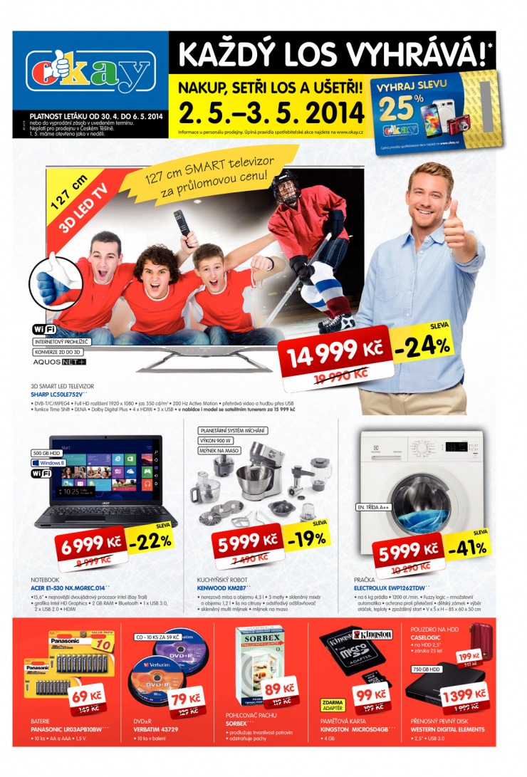 letk Okay Aktuln letk od 30.4.2014 strana 1