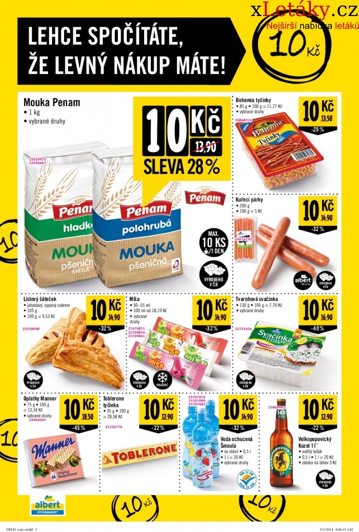 leták Albert Hypermarket akční leták strana 1 leták Albert Hypermarket akční leták strana 1