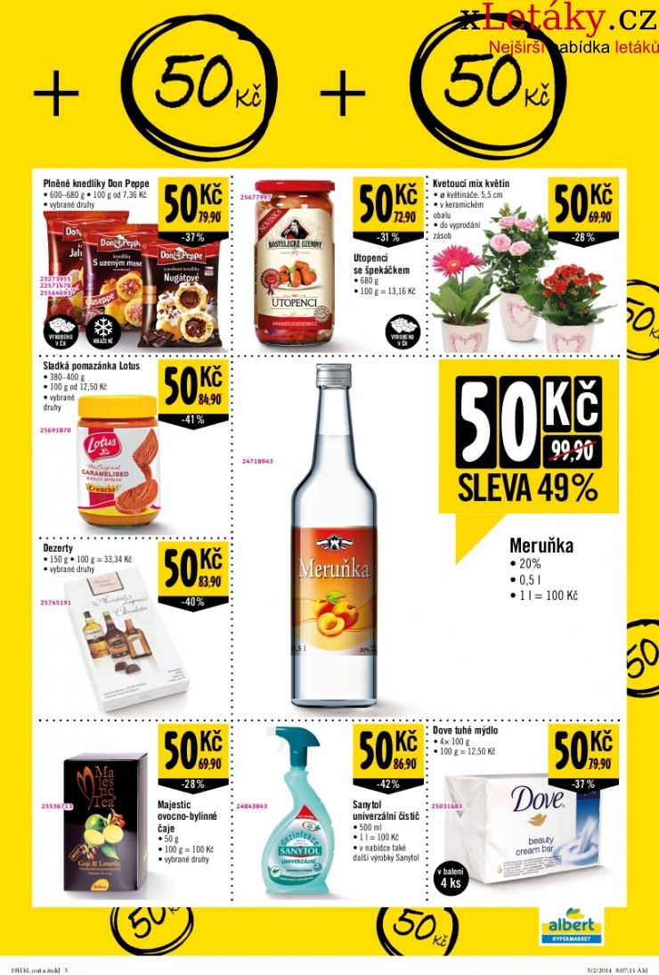 leták Albert Hypermarket akční leták strana 1 leták Albert Hypermarket akční leták strana 1