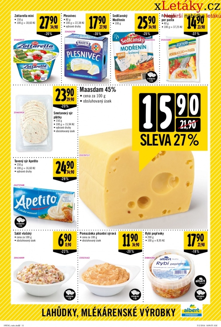 leták Albert Hypermarket akční leták strana 1 leták Albert Hypermarket akční leták strana 1
