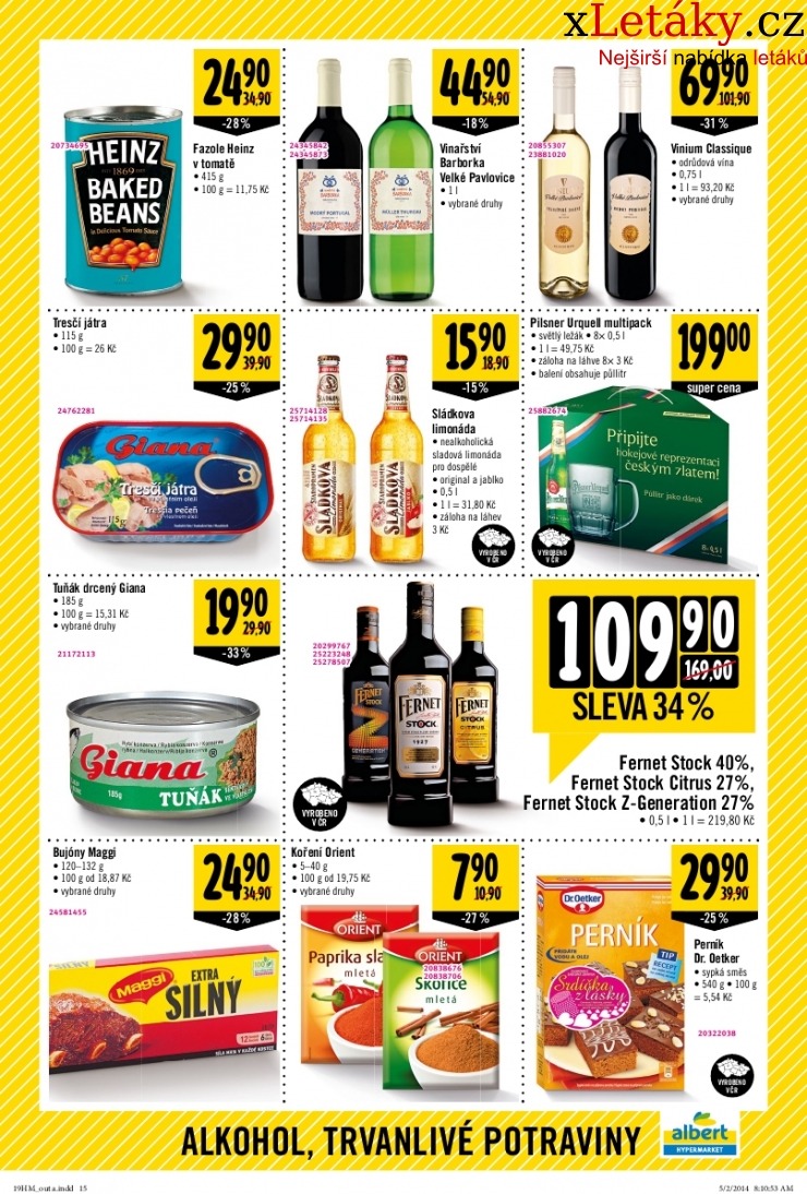leták Albert Hypermarket akční leták strana 1 leták Albert Hypermarket akční leták strana 1