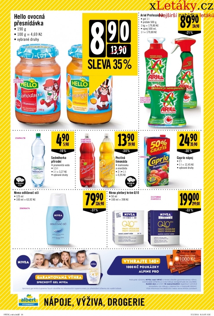 leták Albert Hypermarket akční leták strana 1 leták Albert Hypermarket akční leták strana 1