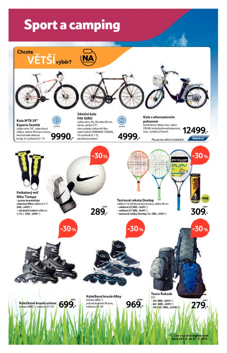 leták Tesco Letní katalog od 7.5.2014 strana 1 leták Tesco Letní katalog od 7.5.2014 strana 1
