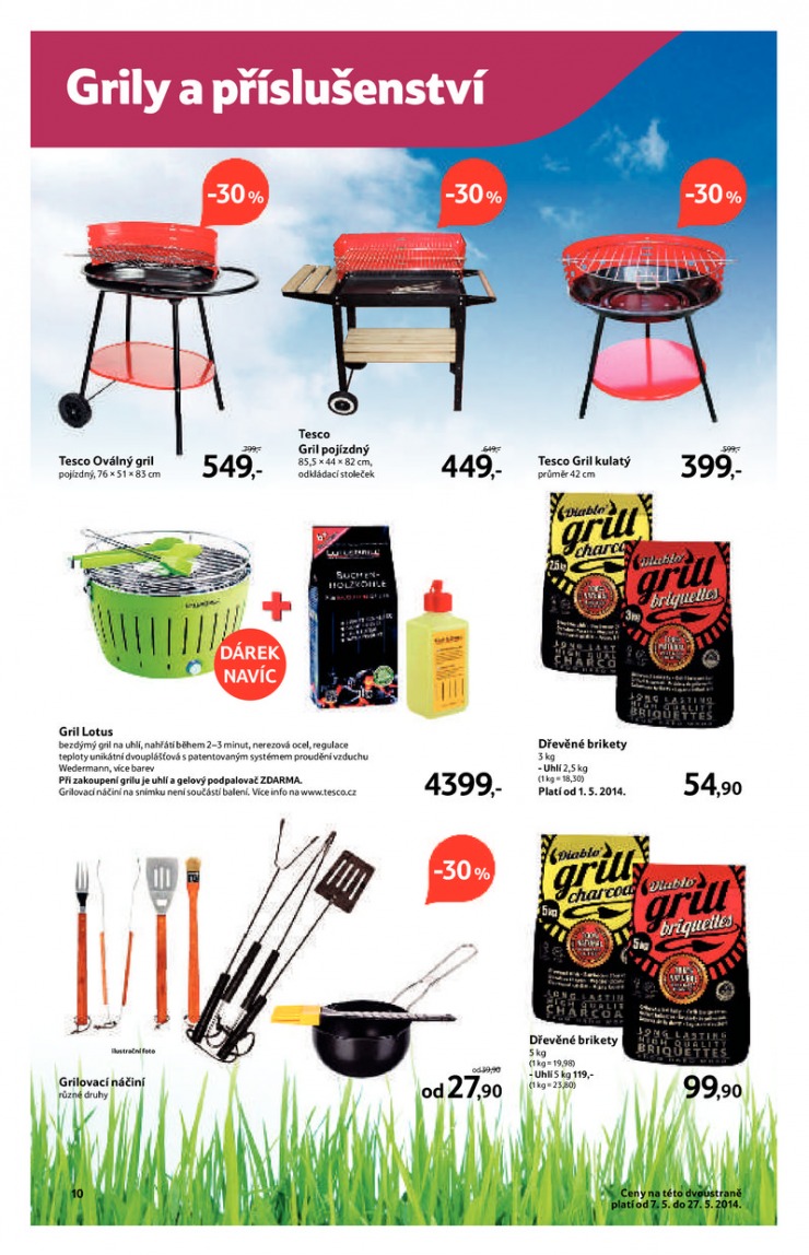 leták Tesco Letní katalog od 7.5.2014 strana 1 leták Tesco Letní katalog od 7.5.2014 strana 1