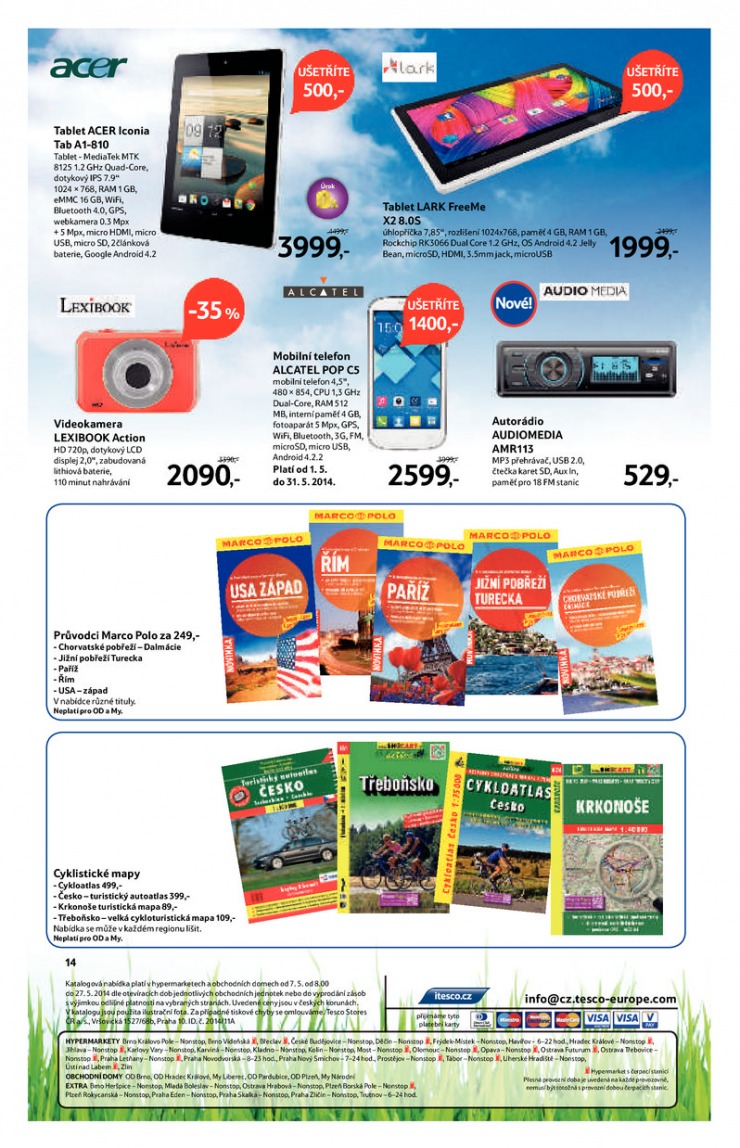 leták Tesco Letní katalog od 7.5.2014 strana 1 leták Tesco Letní katalog od 7.5.2014 strana 1