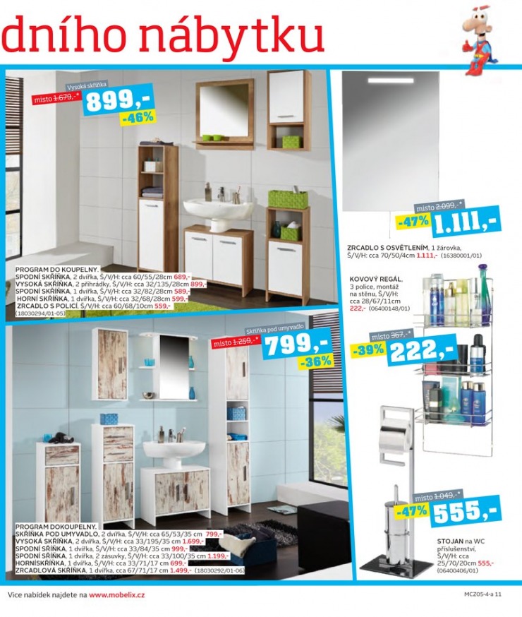 let�k Mobelix Aktu�ln� prospekt od 5.5.2014 strana 1