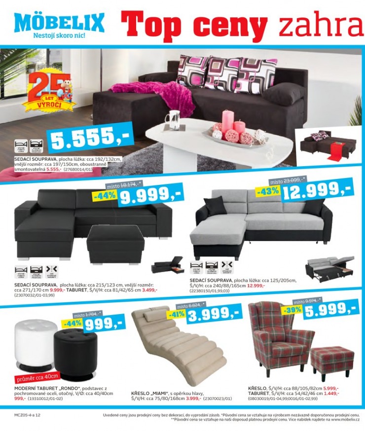 let�k Mobelix Aktu�ln� prospekt od 5.5.2014 strana 1