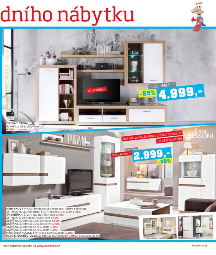 let�k Mobelix Aktu�ln� prospekt od 5.5.2014 strana 1