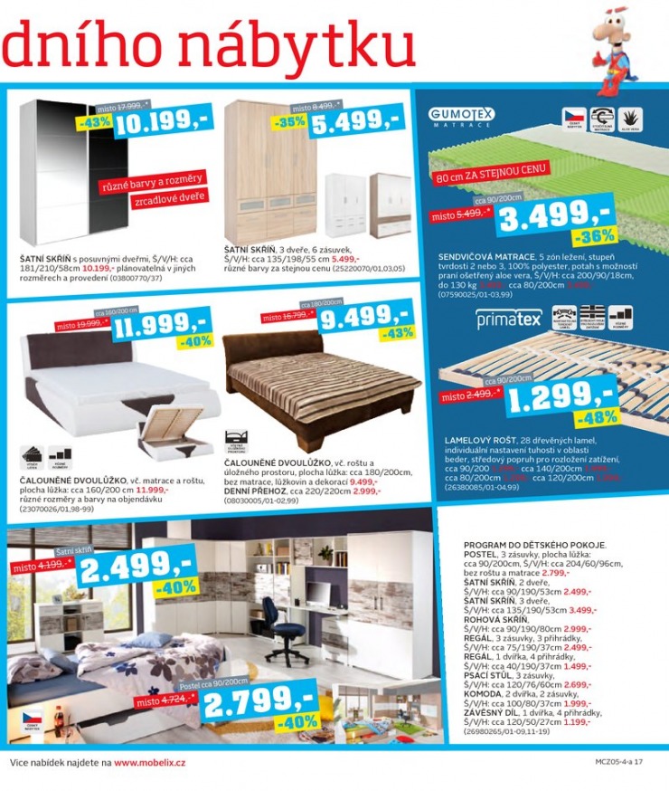 let�k Mobelix Aktu�ln� prospekt od 5.5.2014 strana 1