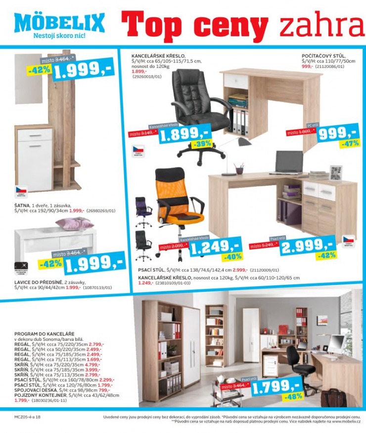 let�k Mobelix Aktu�ln� prospekt od 5.5.2014 strana 1