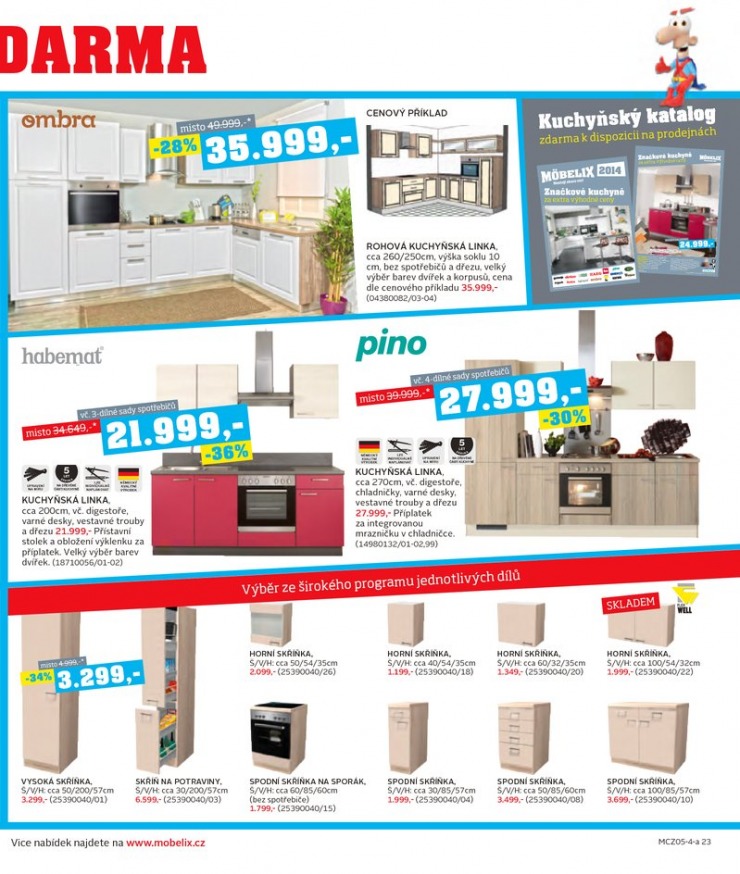 let�k Mobelix Aktu�ln� prospekt od 5.5.2014 strana 1