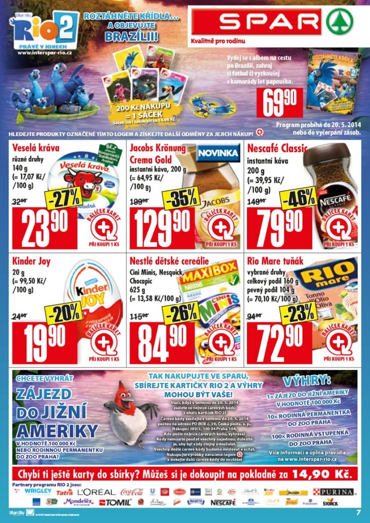leták Interspar nabídka Spar od 7.5.2014 strana 1 leták Interspar nabídka Spar od 7.5.2014 strana 1