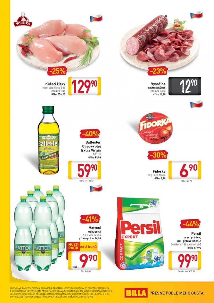 leták Billa speciální od 7.5.2014 strana 1 leták Billa speciální od 7.5.2014 strana 1