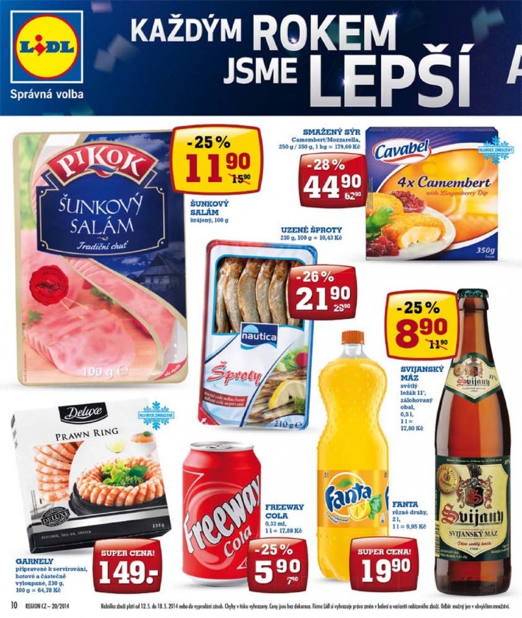 leták Lidl Akční nabídka od 12.5.2014 strana 1 leták Lidl Akční nabídka od 12.5.2014 strana 1