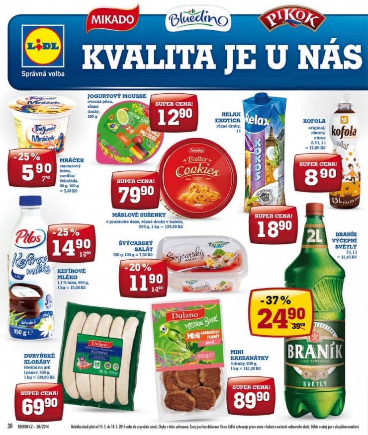 let�k Lidl Ak�n� nab�dka od 12.5.2014 strana 1