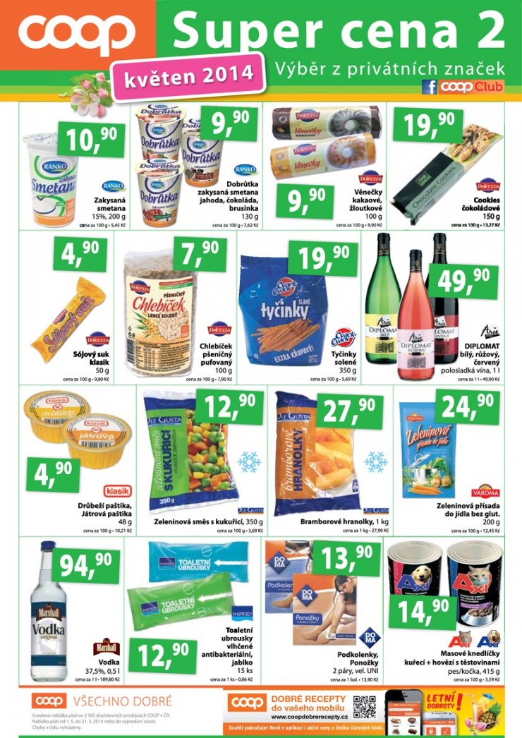 leták COOP Terno od 7.5.2014 strana 1 leták COOP Terno od 7.5.2014 strana 1