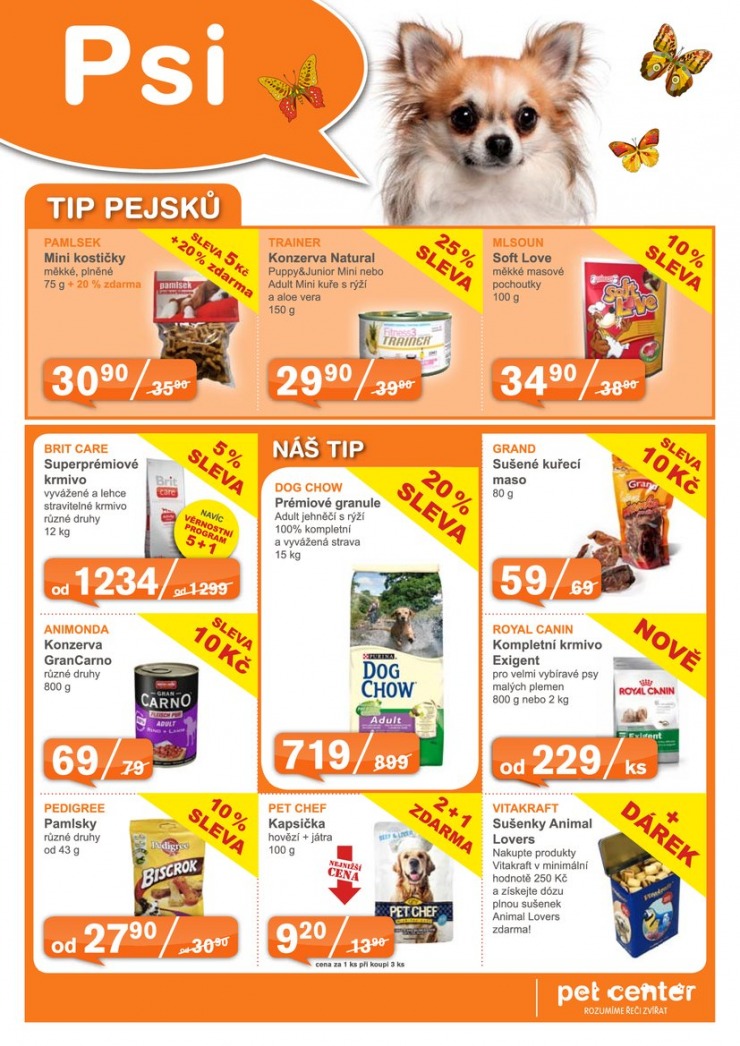 leták Pet Center Akční leták od 1.5.2014 strana 1 leták Pet Center Akční leták od 1.5.2014 strana 1