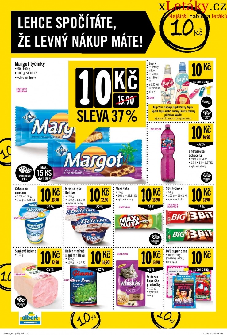 leták Albert Hypermarket leták strana 1 leták Albert Hypermarket leták strana 1
