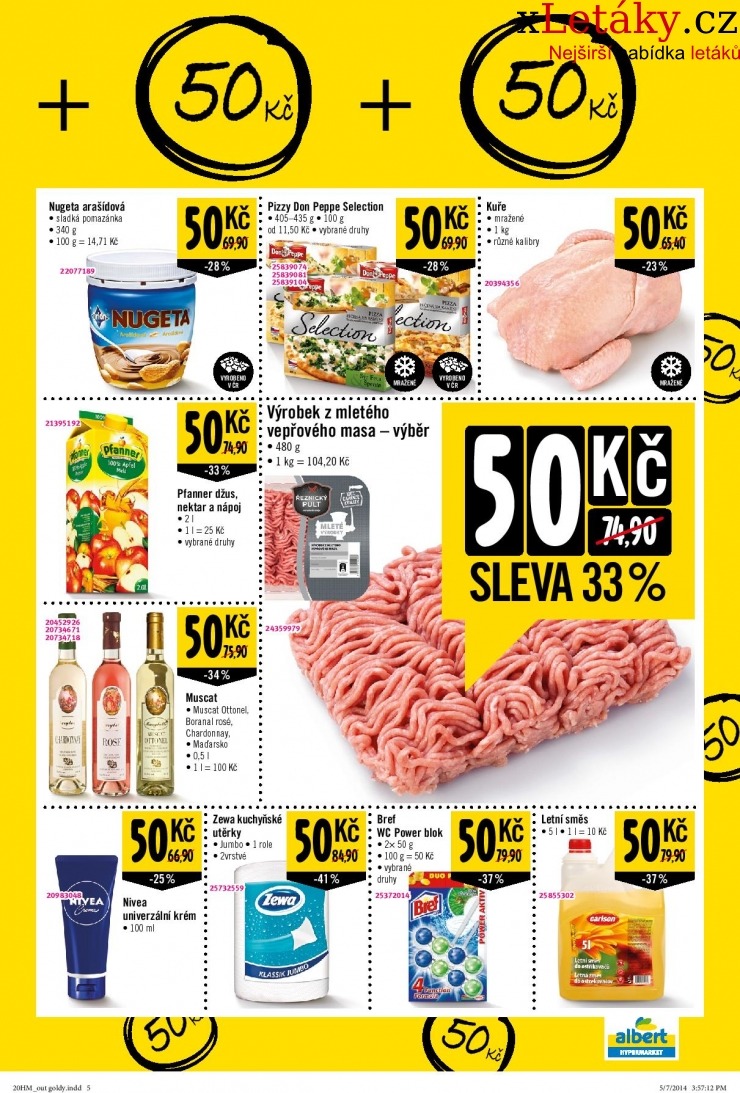 leták Albert Hypermarket leták strana 1 leták Albert Hypermarket leták strana 1