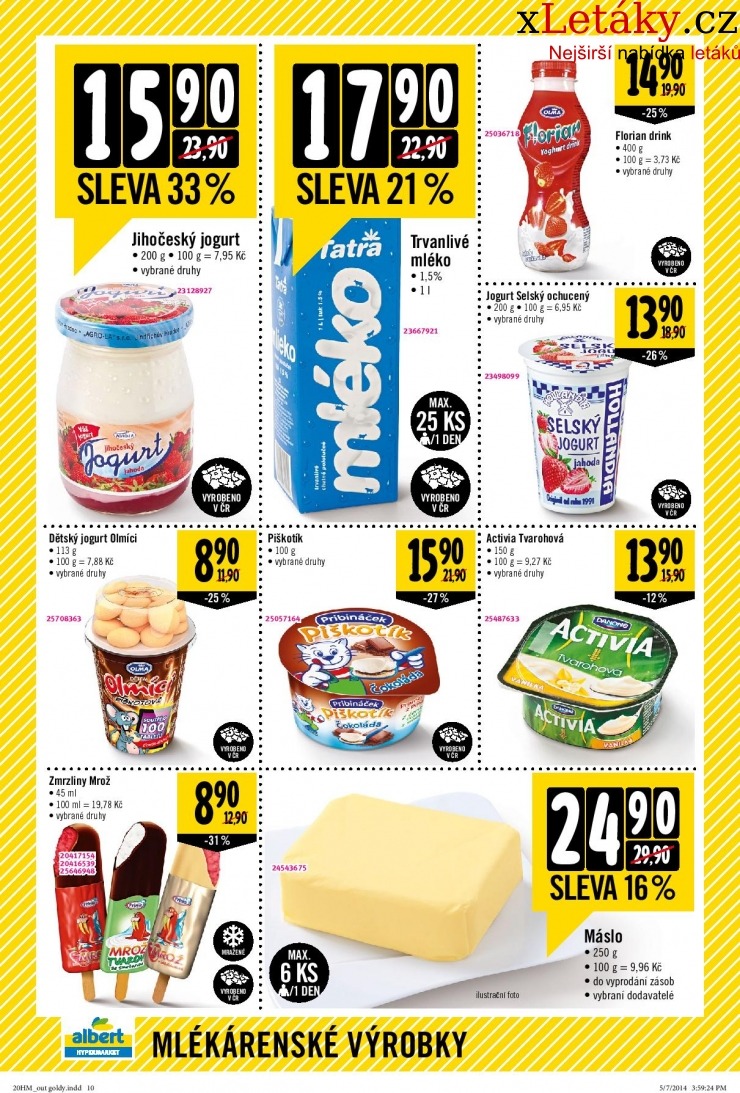 leták Albert Hypermarket leták strana 1 leták Albert Hypermarket leták strana 1