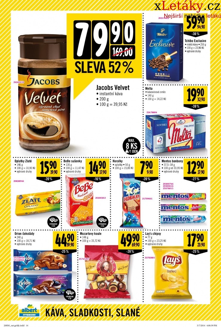 leták Albert Hypermarket leták strana 1 leták Albert Hypermarket leták strana 1