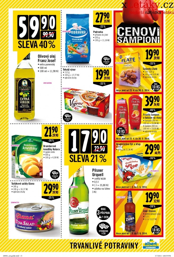 letk Albert Hypermarket letk strana 1