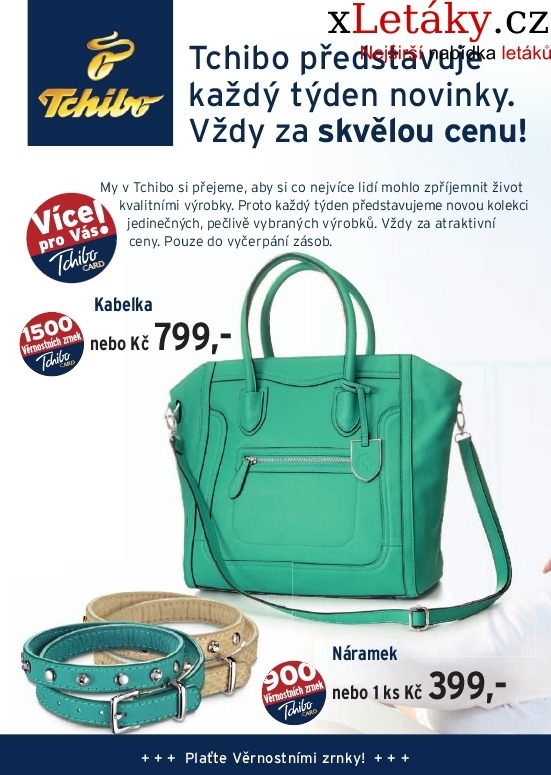 leták Tchibo leták strana 1 leták Tchibo leták strana 1