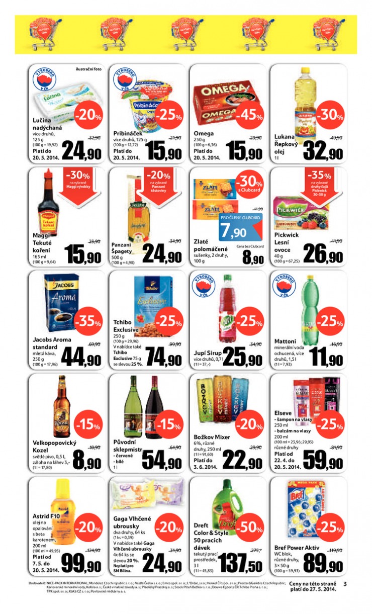 leták Tesco supermarkety od 14.5.2014 strana 1 leták Tesco supermarkety od 14.5.2014 strana 1