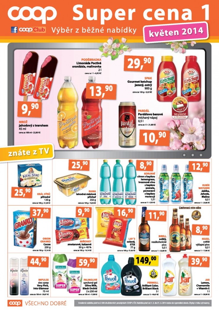 leták COOP Terno od 14.5.2014 strana 1 leták COOP Terno od 14.5.2014 strana 1
