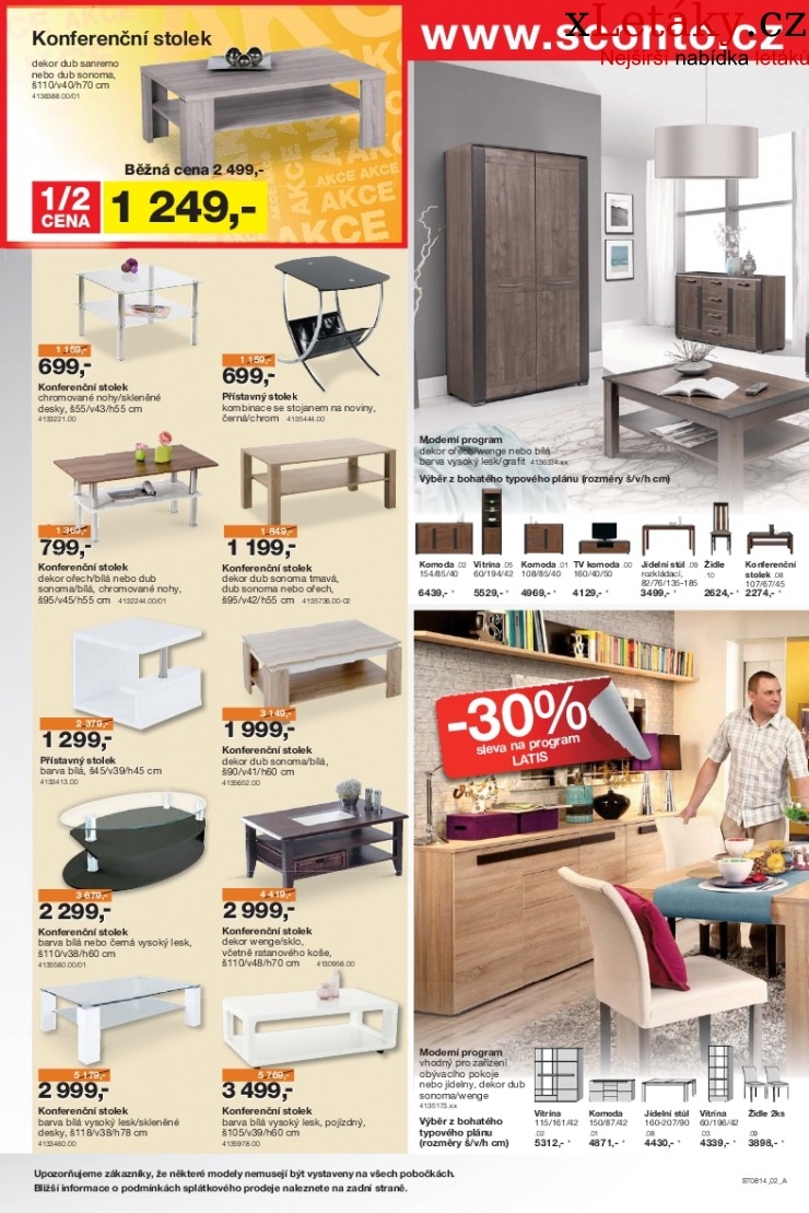 leták Sconto nábytek leták strana 1 leták Sconto nábytek leták strana 1