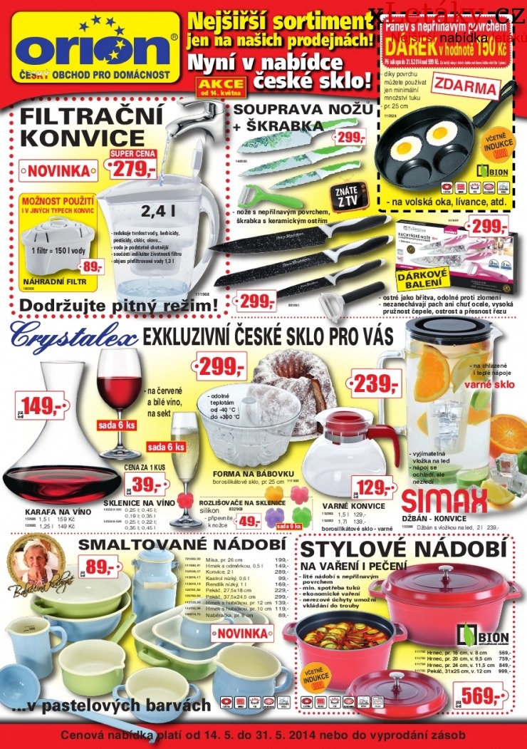 leták Orion leták strana 1 leták Orion leták strana 1