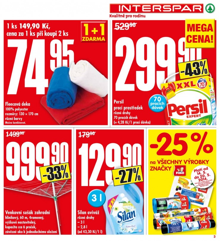 leták Interspar Akční nabídka od 14.5.2014 strana 1 leták Interspar Akční nabídka od 14.5.2014 strana 1