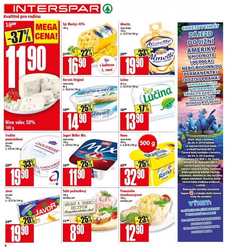 leták Interspar Akční nabídka od 14.5.2014 strana 1 leták Interspar Akční nabídka od 14.5.2014 strana 1