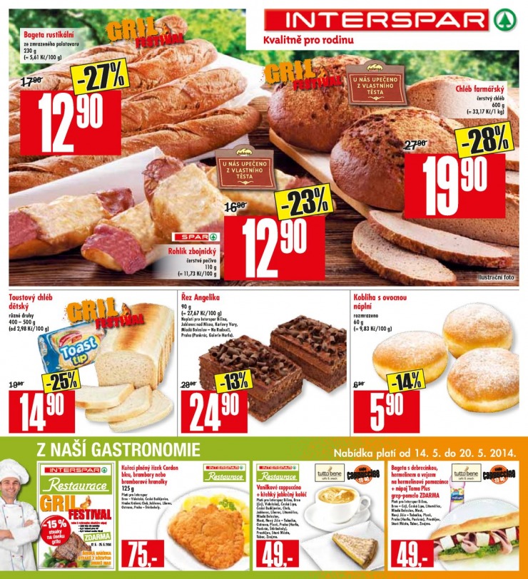 leták Interspar Akční nabídka od 14.5.2014 strana 1 leták Interspar Akční nabídka od 14.5.2014 strana 1