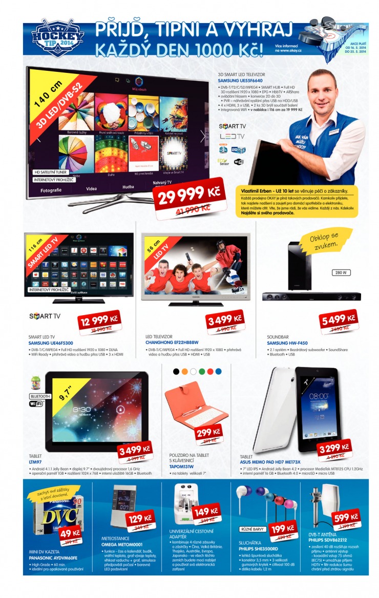 leták Okay Aktuální leták od 14.5.2014 strana 1 leták Okay Aktuální leták od 14.5.2014 strana 1