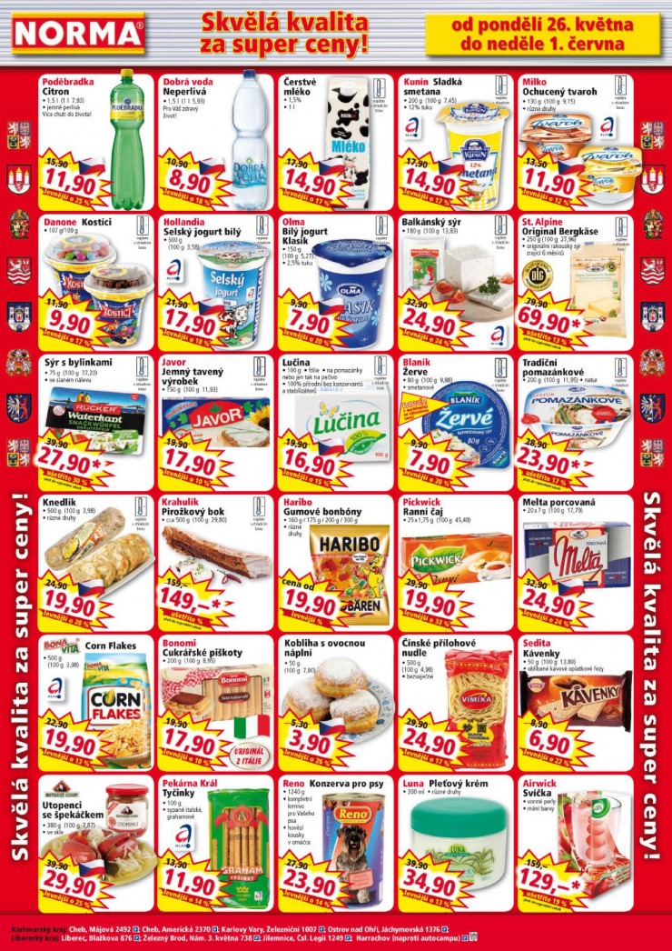 leták Norma Aktuální leták od 26.5.2014 strana 1 leták Norma Aktuální leták od 26.5.2014 strana 1