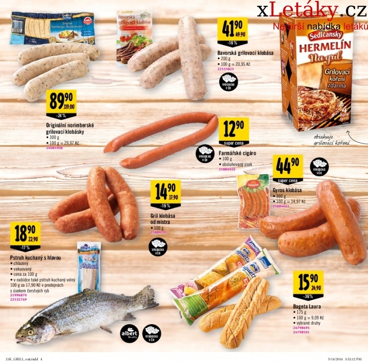 leták Albert Hypermarket - Gril leták strana 1 leták Albert Hypermarket - Gril leták strana 1