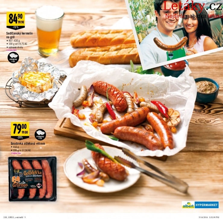leták Albert Hypermarket - Gril leták strana 1 leták Albert Hypermarket - Gril leták strana 1